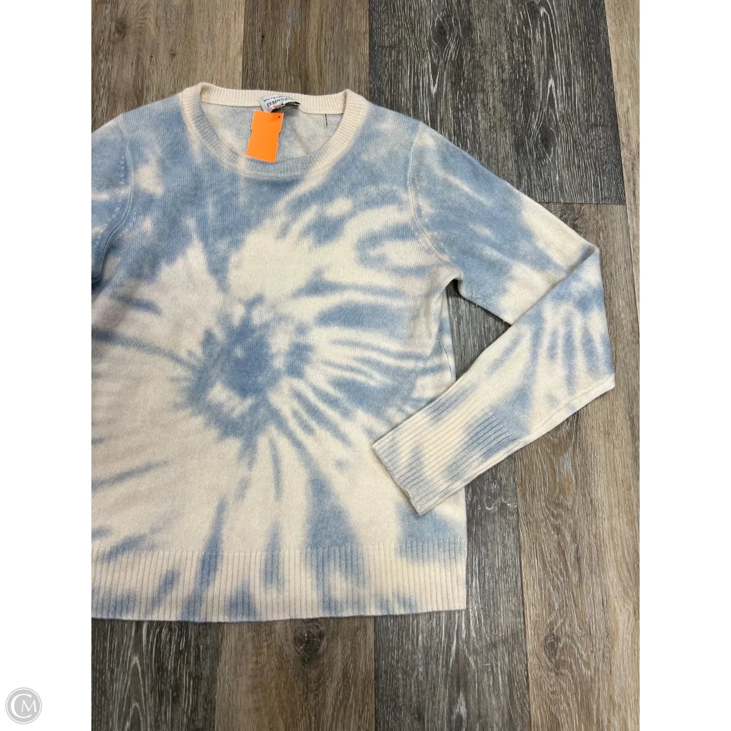 Sweater Cashmere By White And Warren In Blue, Size: S