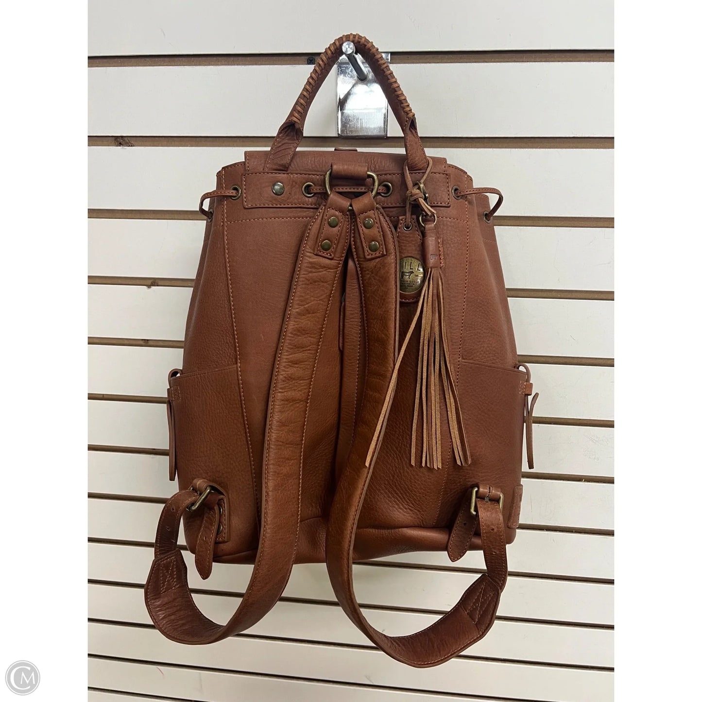 Backpack Leather By WILL, Size: Large