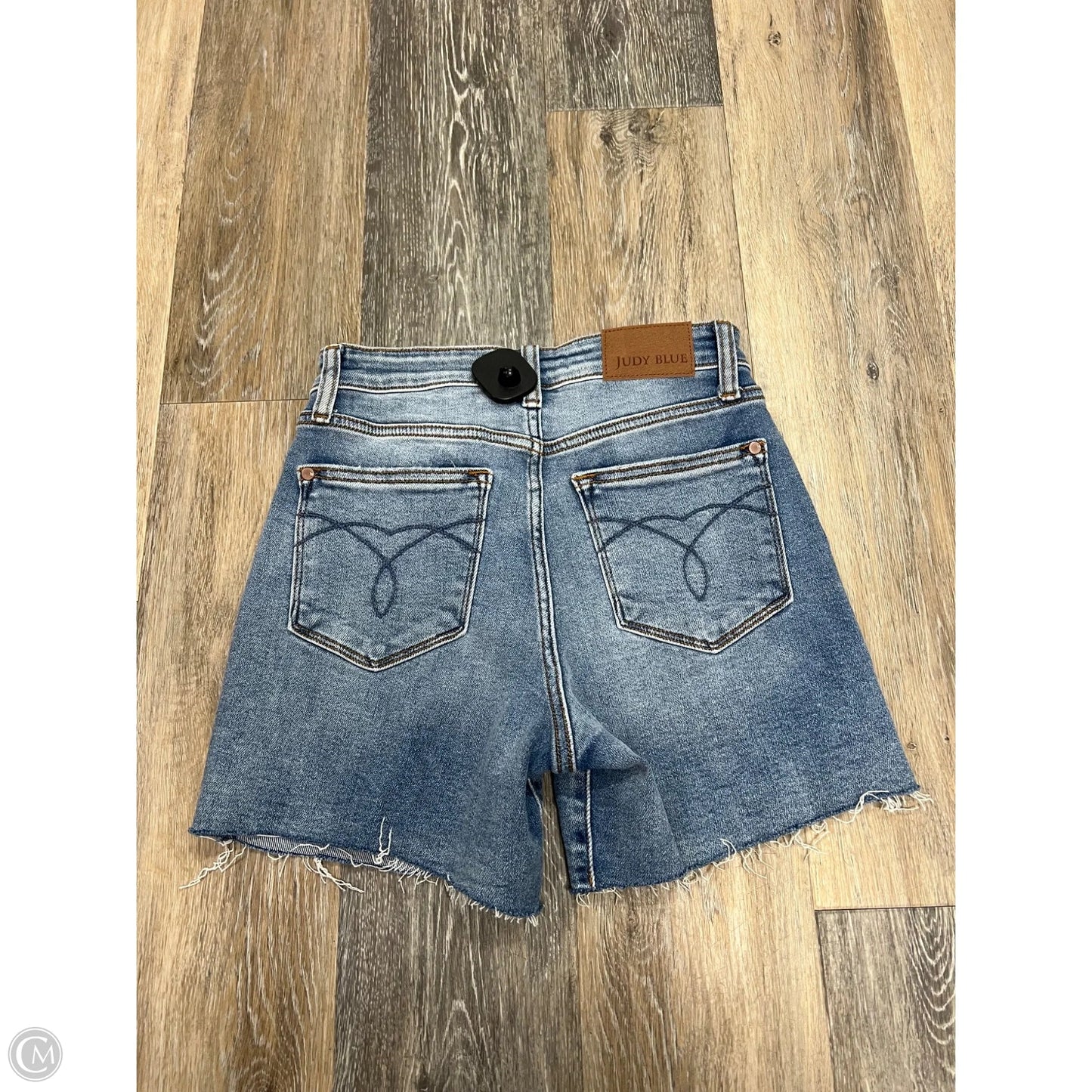 -Shorts By Judy Blue In Blue Denim, Size: S