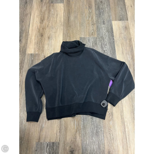 Athletic Sweatshirt Collar By Lululemon In Grey, Size: 6
