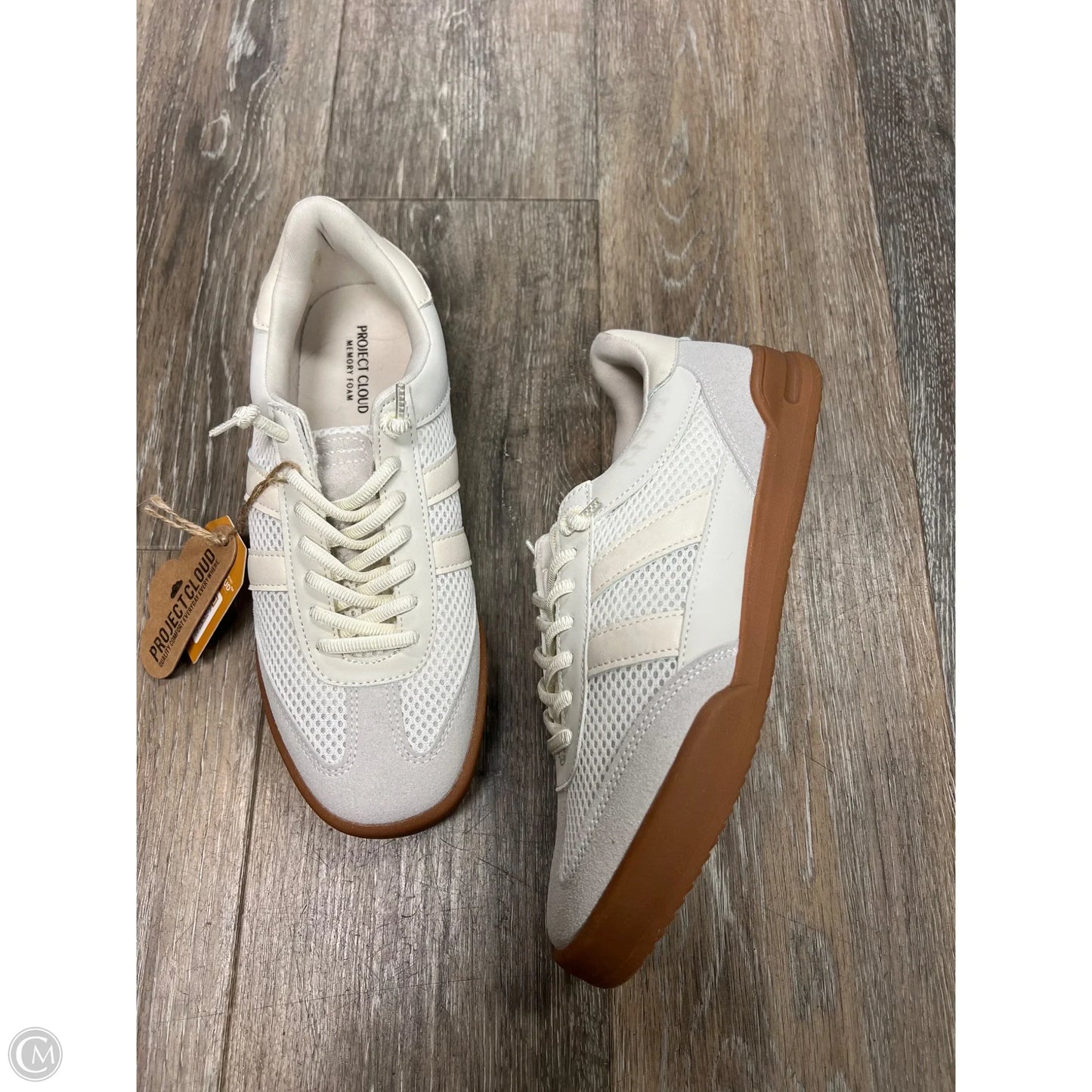 Shoes Sneakers By Project Cloud In Brown, Size: 8