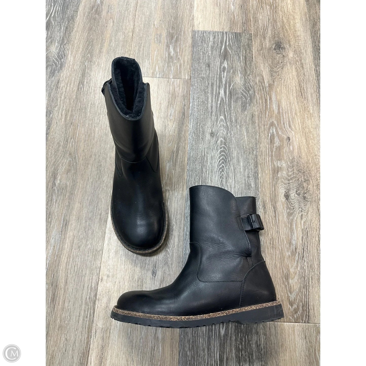 Boots Ankle Flats By Birkenstock In Black, Size: 8