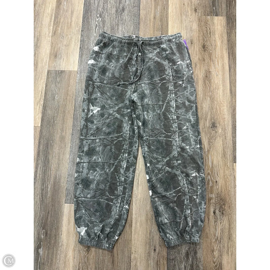 -Pants Lounge By Thread And Supply In Camouflage Print, Size: L
