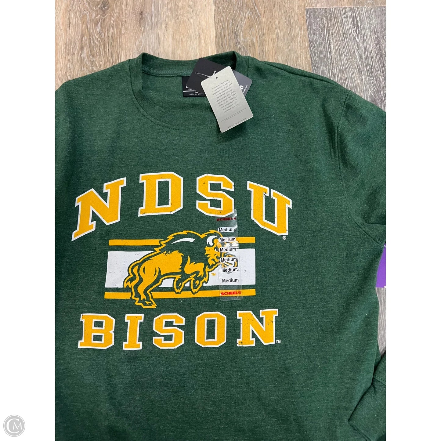 Athletic Sweatshirt Crewneck By Colosseum In Green, Size: M
