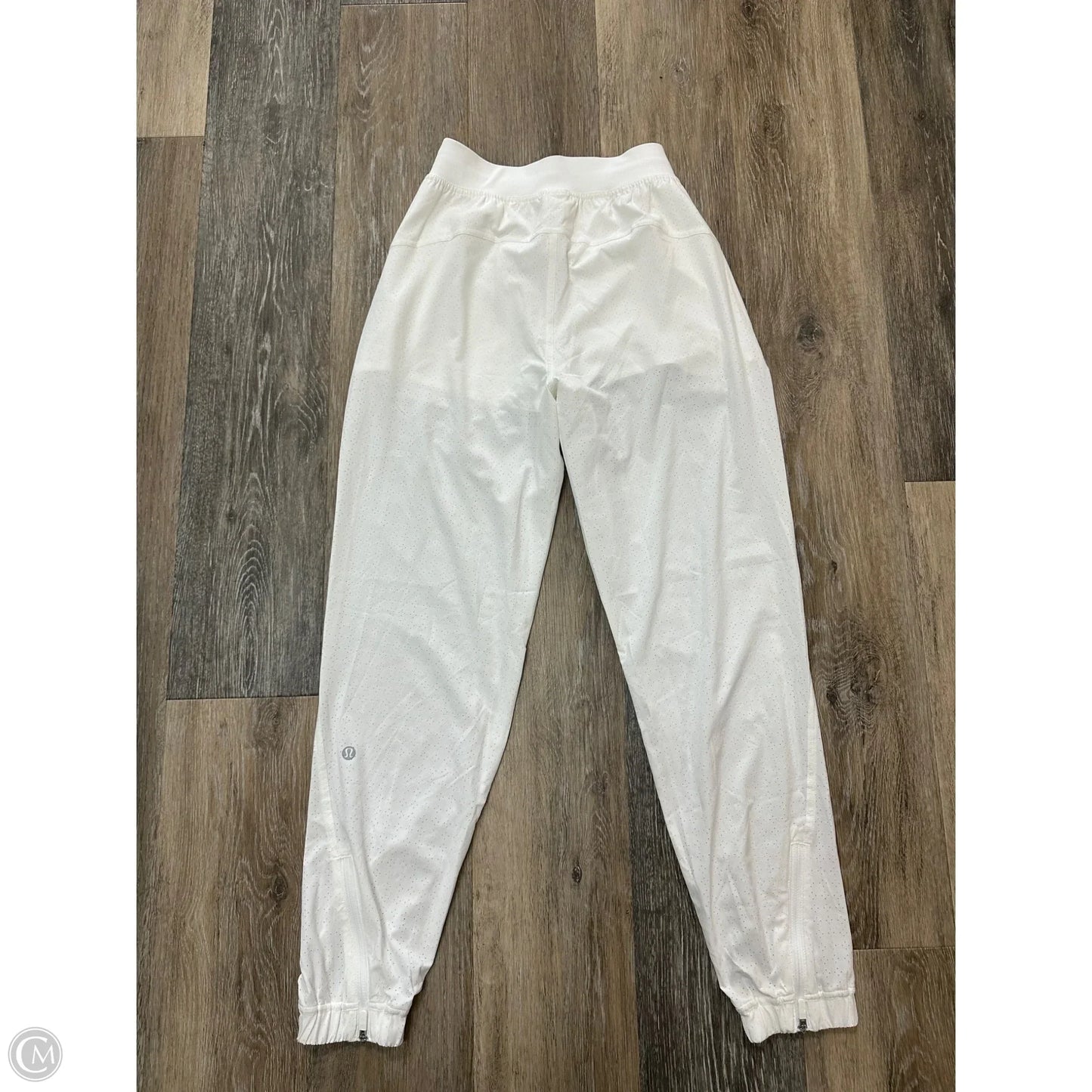Athletic Pants By Lululemon In White, Size: 0