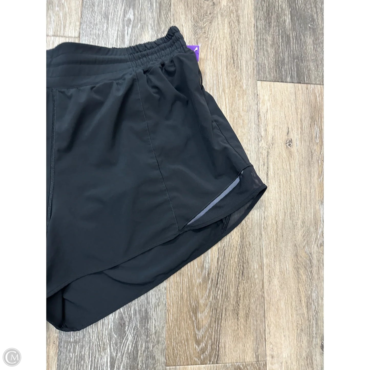 Athletic Shorts By Lululemon In Black, Size: 16