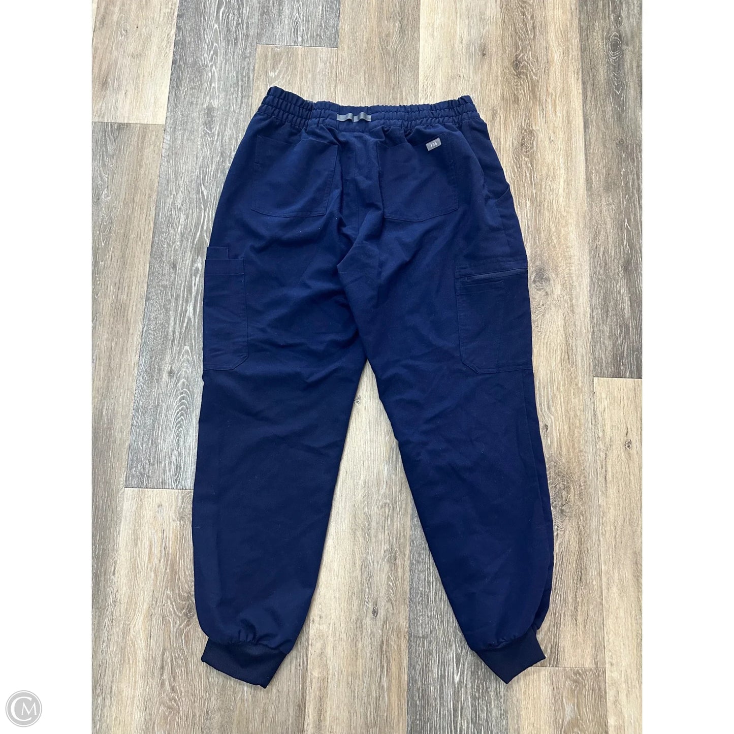 Athletic Pants By Figs In Blue, Size: L