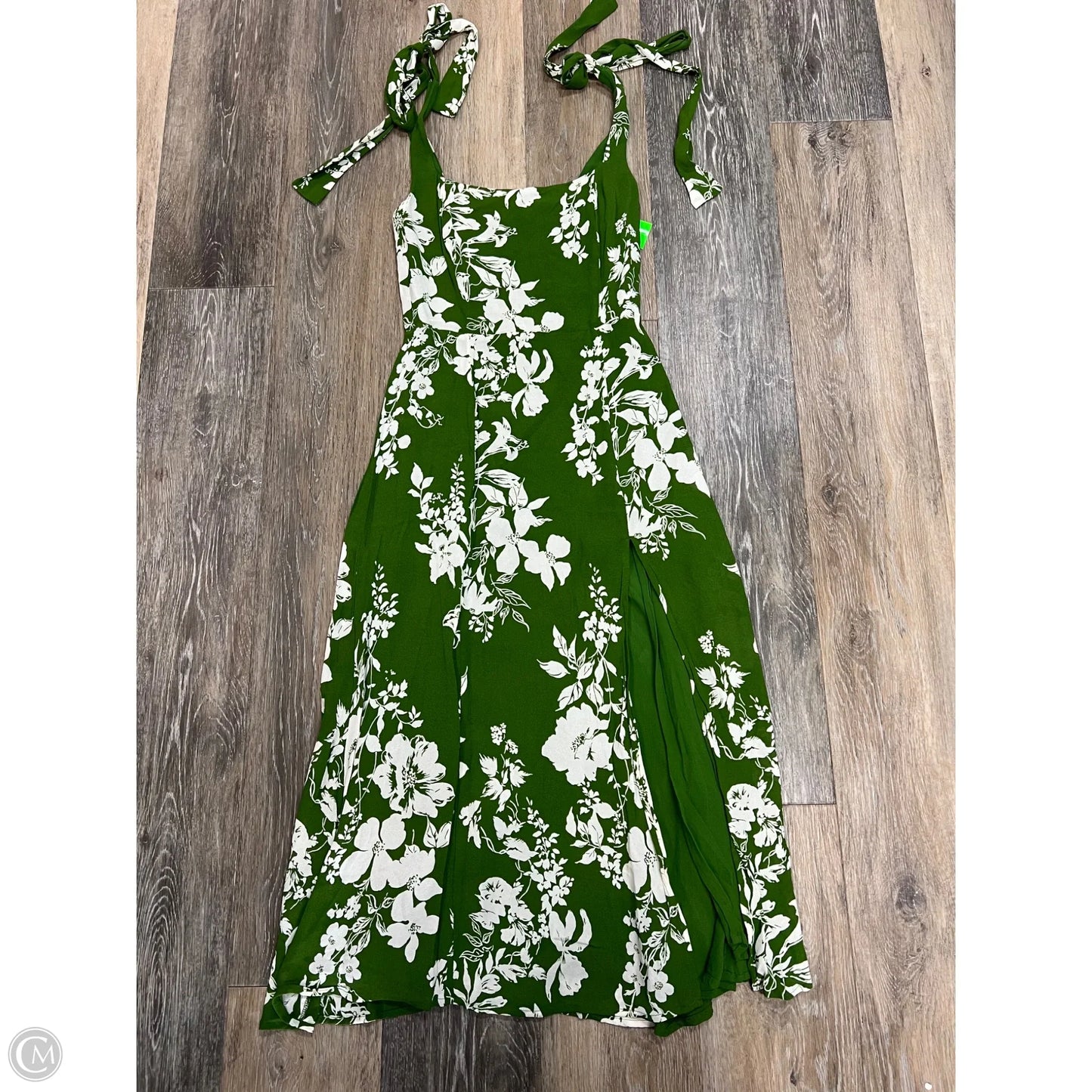 Dress Casual Midi By Reformation In Green, Size: 4