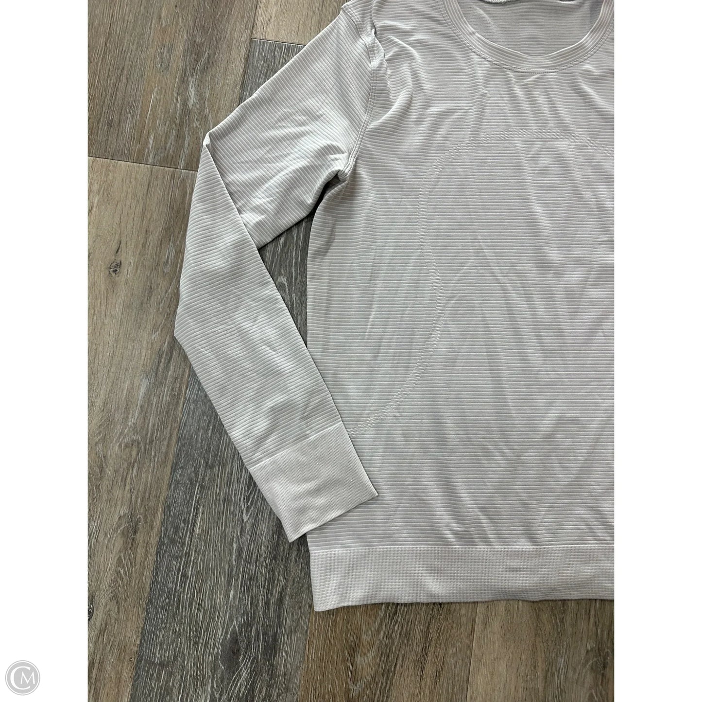 Athletic Top Long Sleeve Crewneck By Lululemon In Pink, Size: M