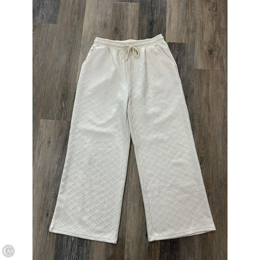 Pants Lounge By Polagram In Cream, Size: M