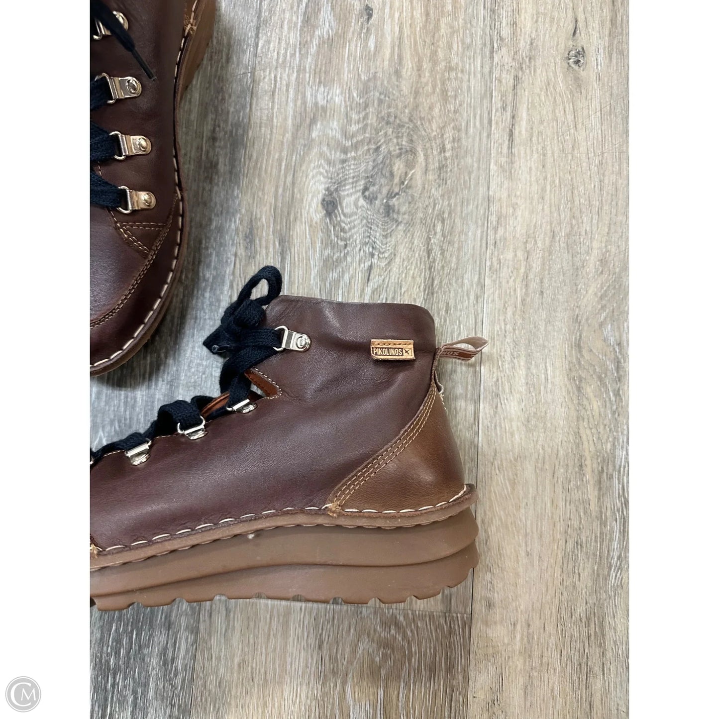 Boots Combat By Pikolinos In Brown, Size: 9