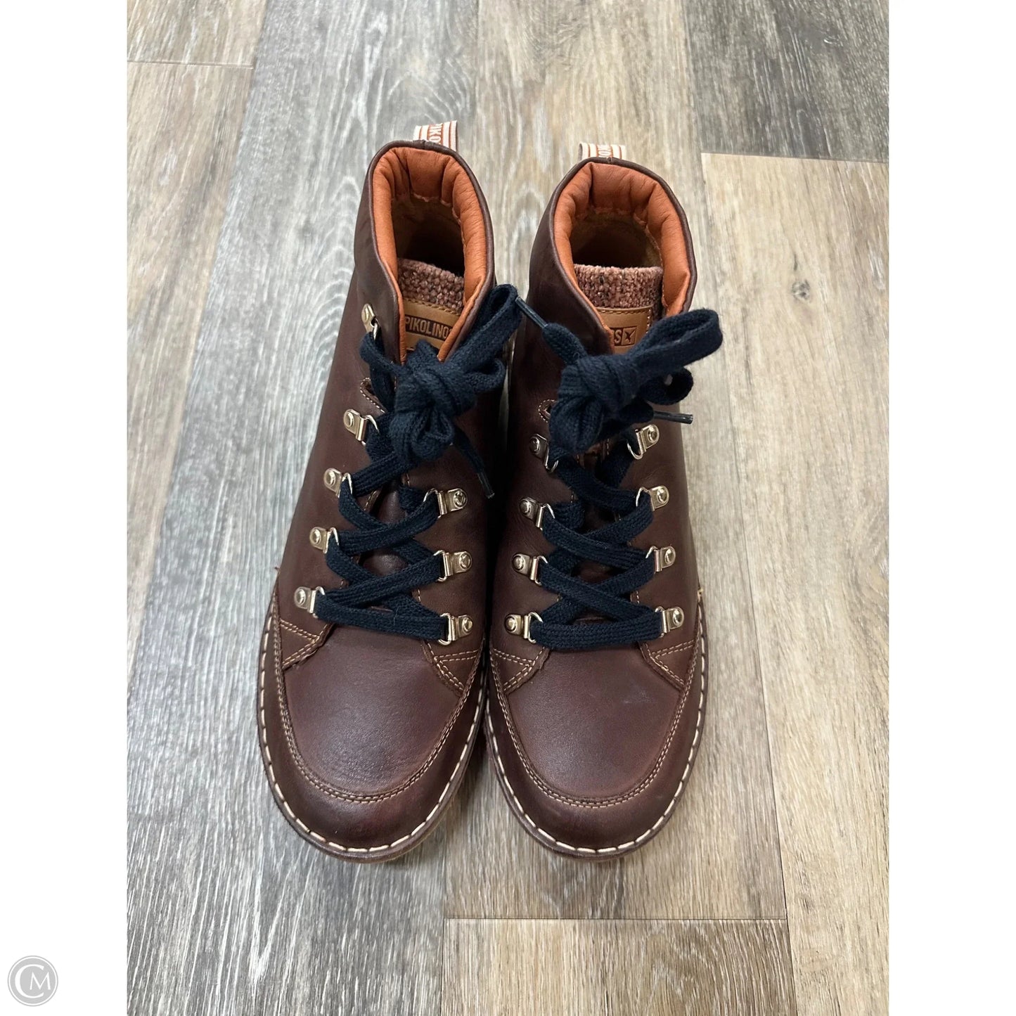 Boots Combat By Pikolinos In Brown, Size: 9