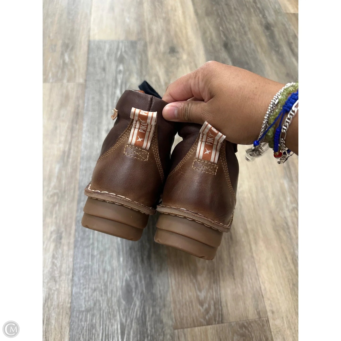 Boots Combat By Pikolinos In Brown, Size: 9