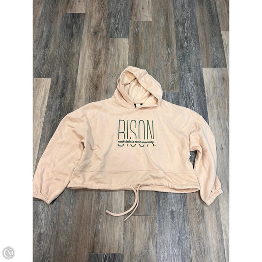 *Athletic Sweatshirt Hoodie By NDSU In Beige, Size: S/M