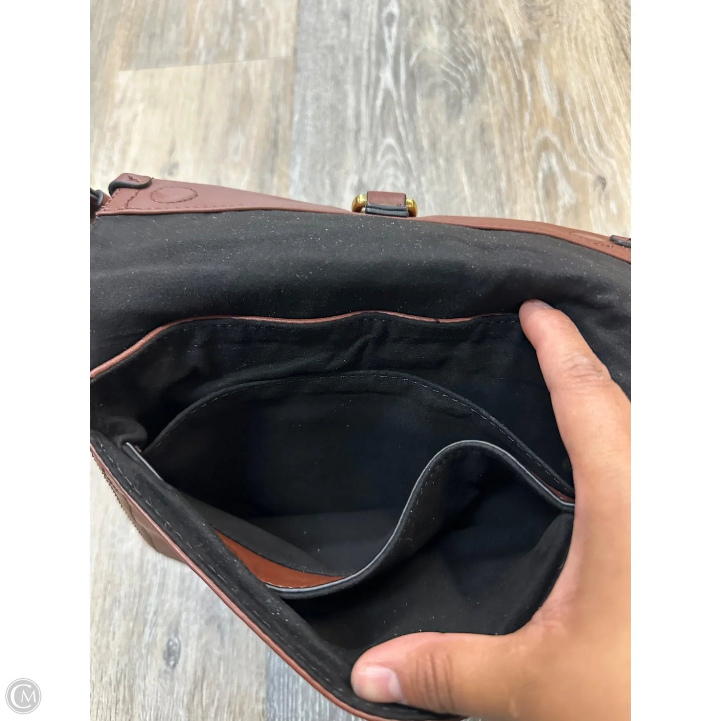 Crossbody Leather By Etienne Aigner, Size: Small