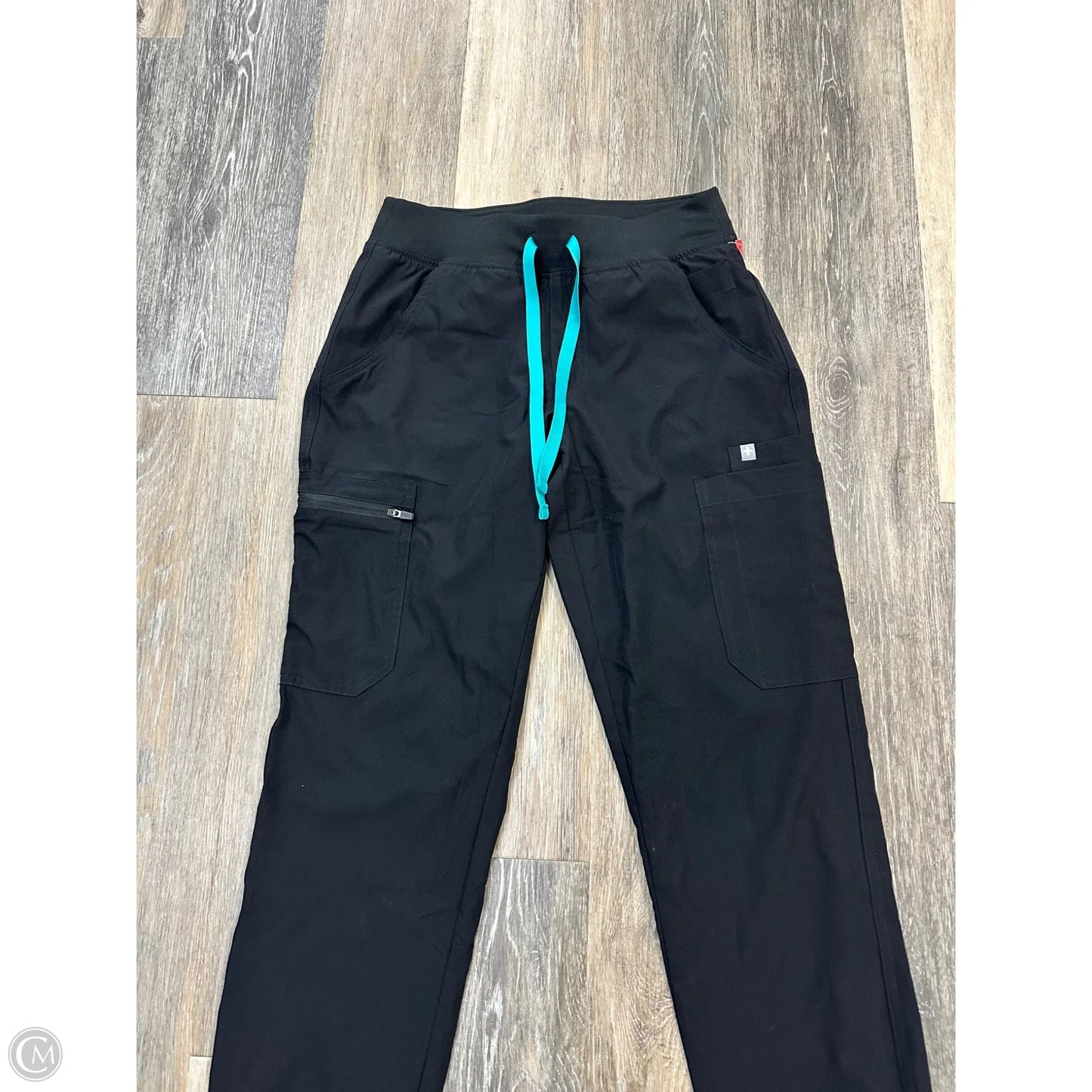 Athletic Pants By Figs In Black, Size: Xs