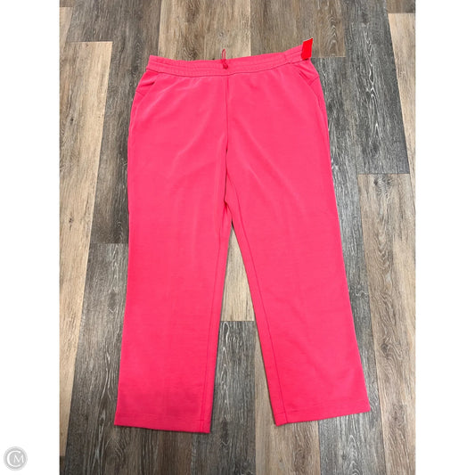 Athletic Pants By Lululemon In Pink, Size: 18