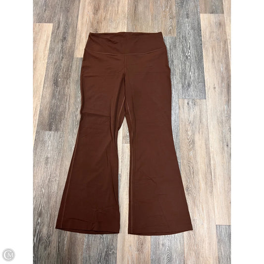 Athletic Pants By Lululemon In Brown, Size: 18