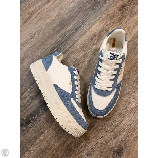 Shoes Sneakers By Sam Edelman In Blue & White, Size: 10.5