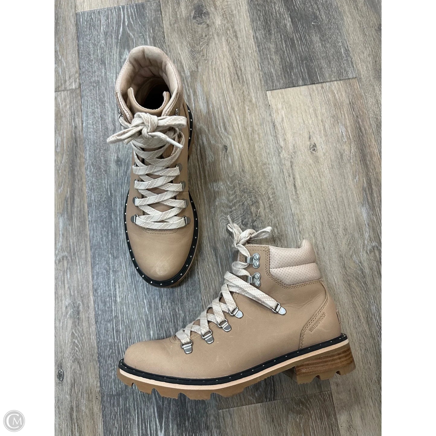 Boots Ankle Flats By Sorel In Cream, Size: 9.5