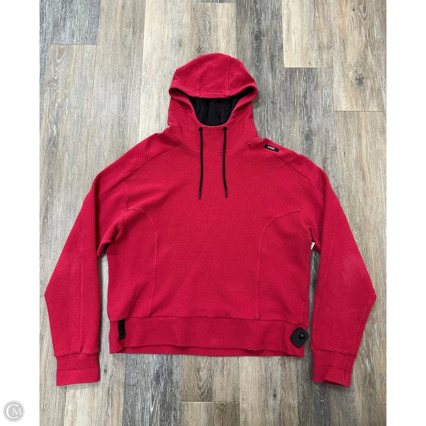 Athletic Sweatshirt Hoodie By Unrl In Red, Size: 2x