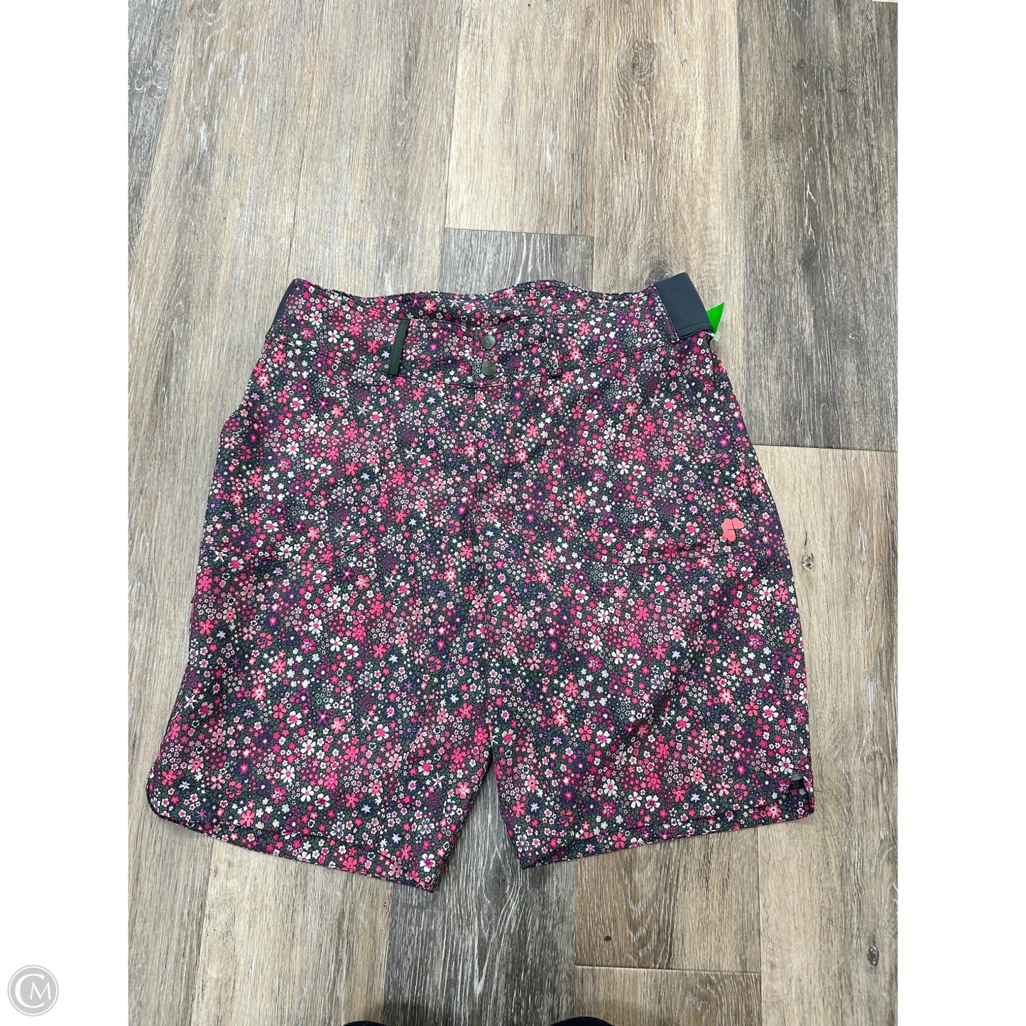 Athletic Shorts By Krimson Klover In Floral Print, Size: M