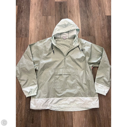 Jacket Windbreaker By Nike Apparel In Green, Size: Xl
