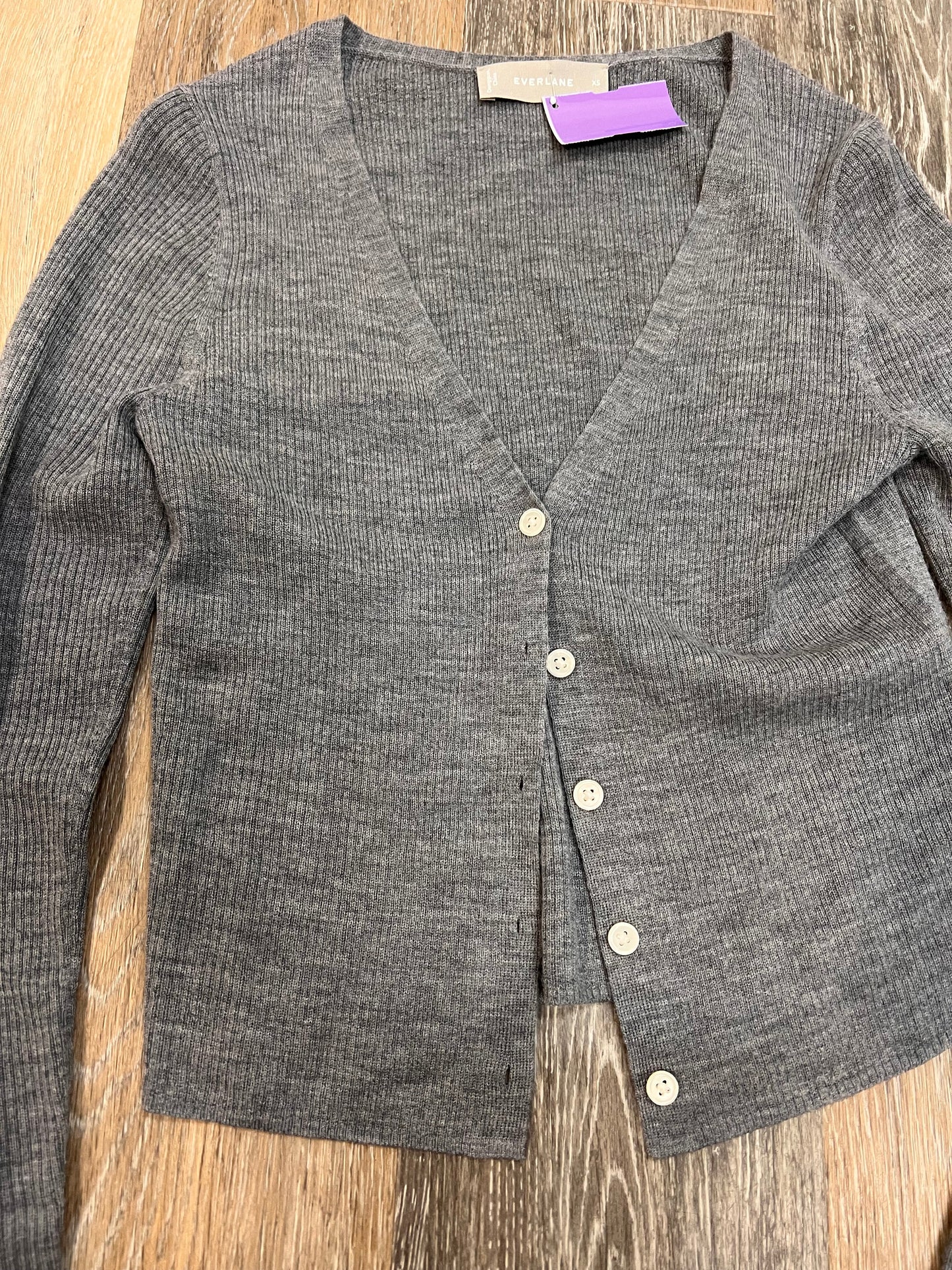 Sweater 2pc By Everlane In Grey, Size: Xs