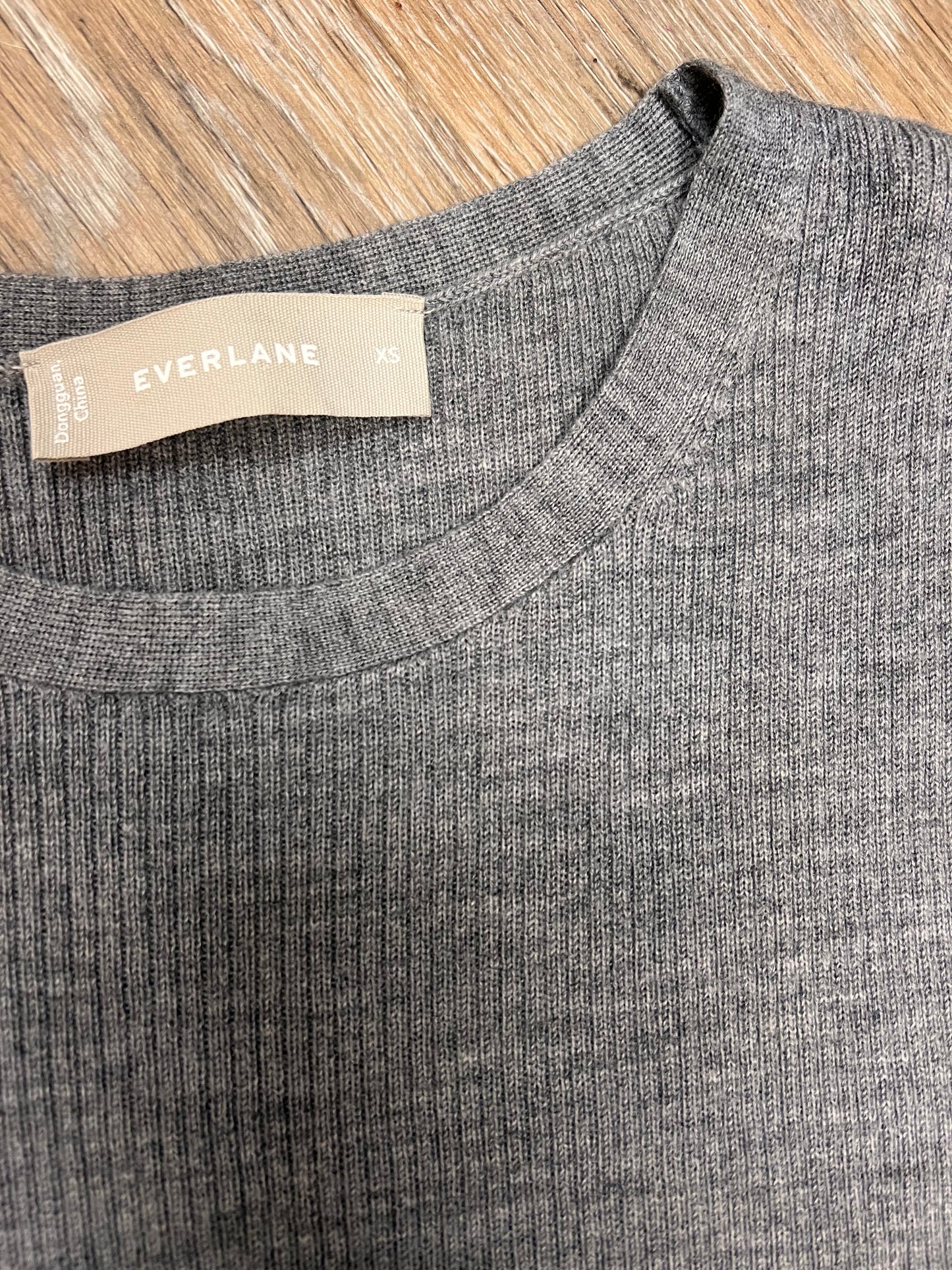 Sweater 2pc By Everlane In Grey, Size: Xs