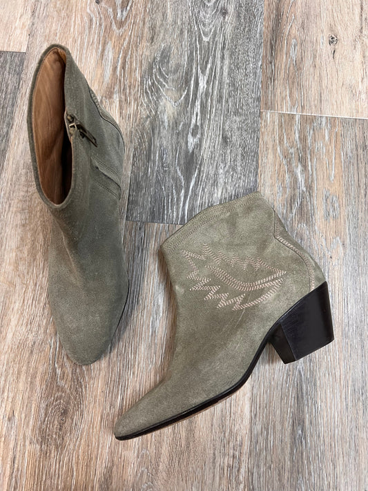 Boots Designer By Isabel Marant In Green, Size: 8