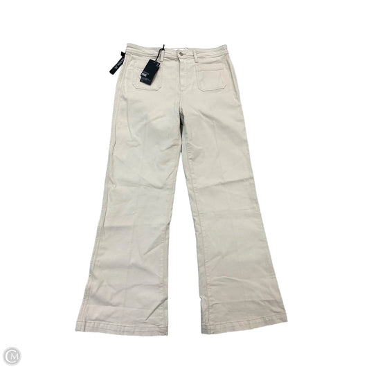 Jeans Wide Leg By Paige In Tan Denim, Size: 14