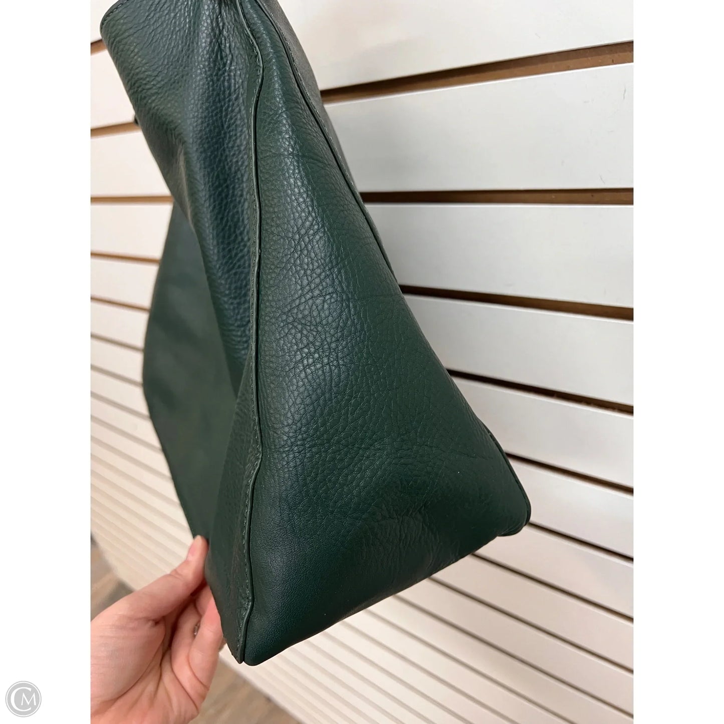 Handbag Leather By Mark & Graham, Size: Large