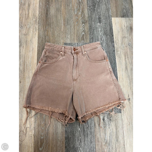 Shorts By Wrangler In Brown Denim, Size: 2/26