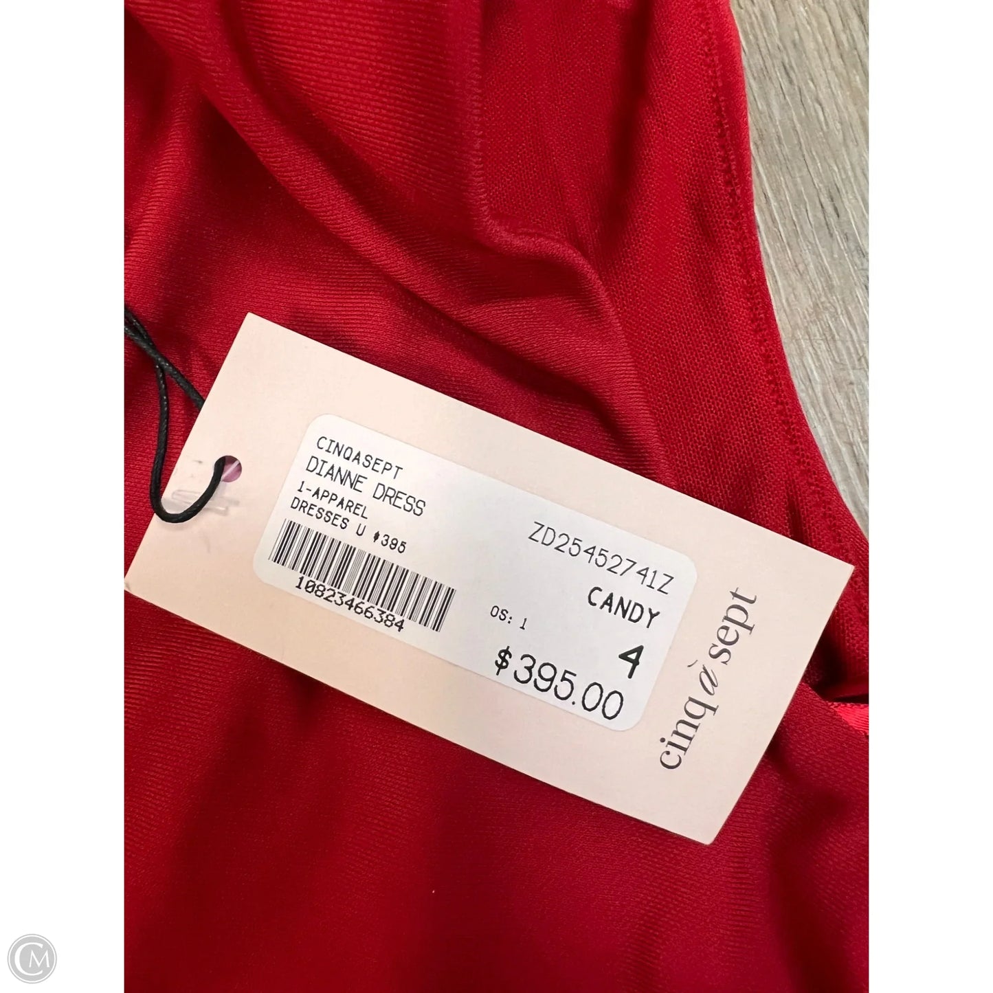 Designer Dress Party Long By Cinq à Sept In Red, Size: 4