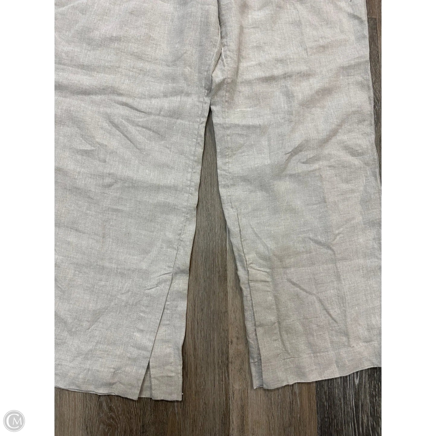 Pants Linen By Athleta In Cream, Size: L