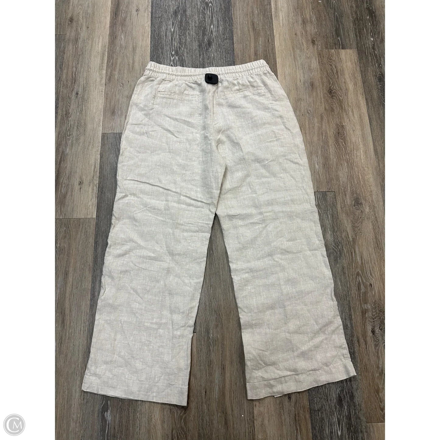 Pants Linen By Athleta In Cream, Size: L