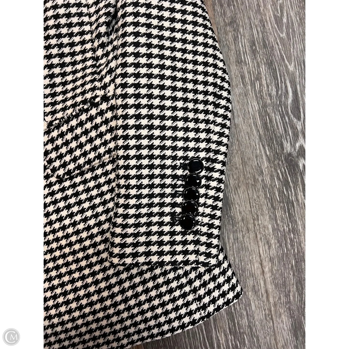 Blazer Designer By Veronica Beard In Black & White, Size: 4