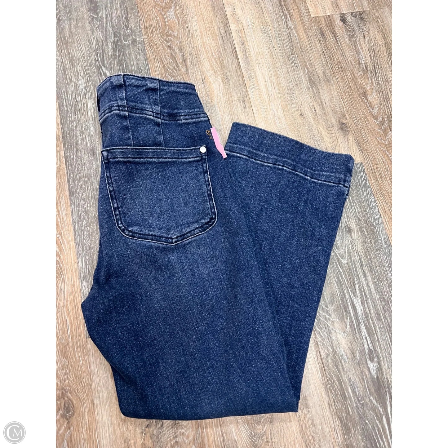 Jeans Cropped By Pilcro In Blue Denim, Size: 4/27