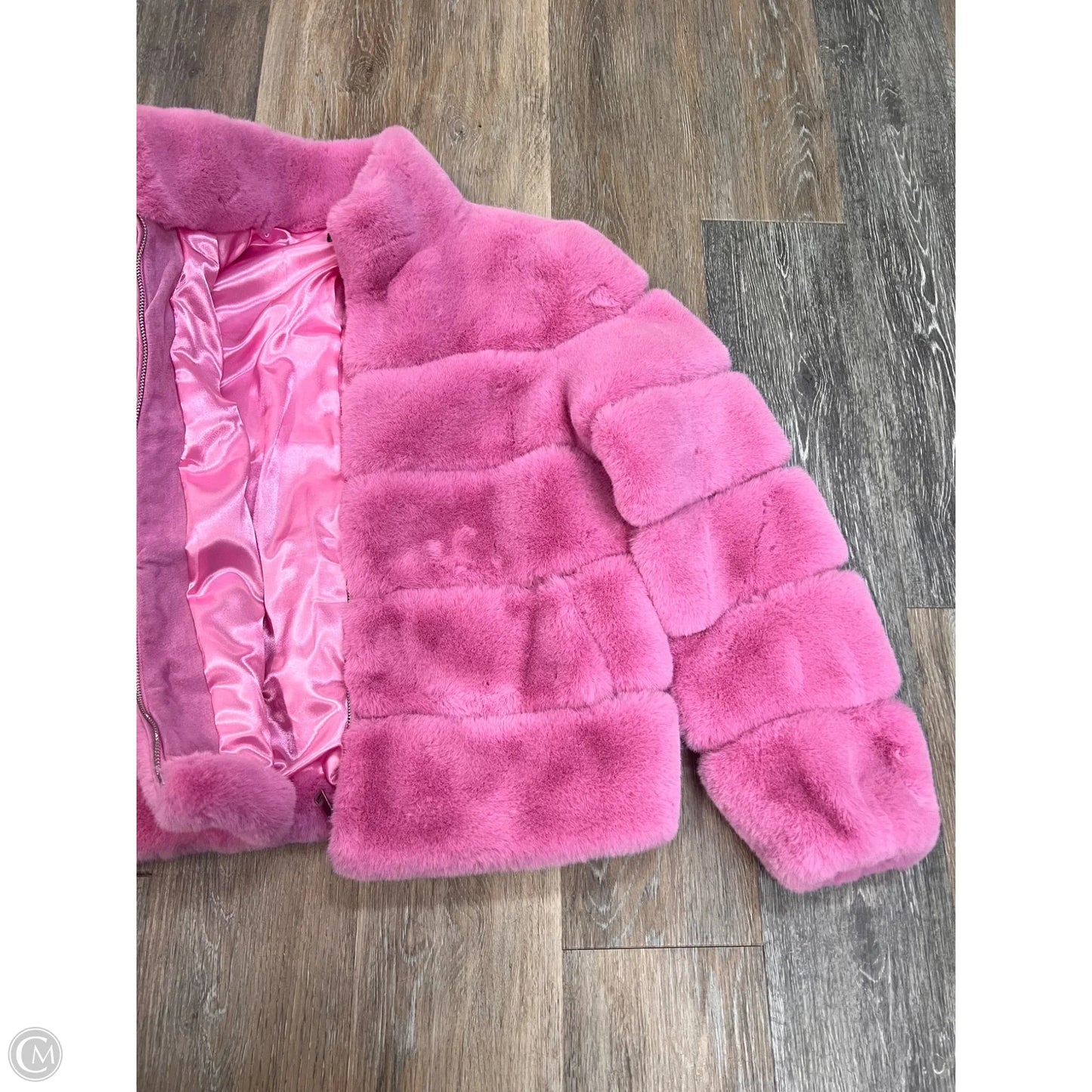 Coat Faux Fur & Sherpa By Generation Love In Pink, Size: S