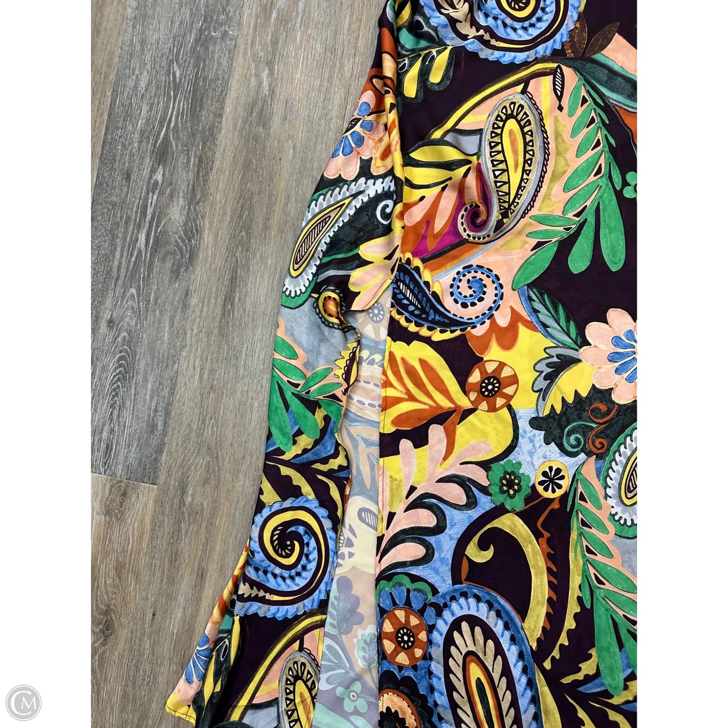 Dress Casual Maxi By Zara In Multi-colored, Size: S