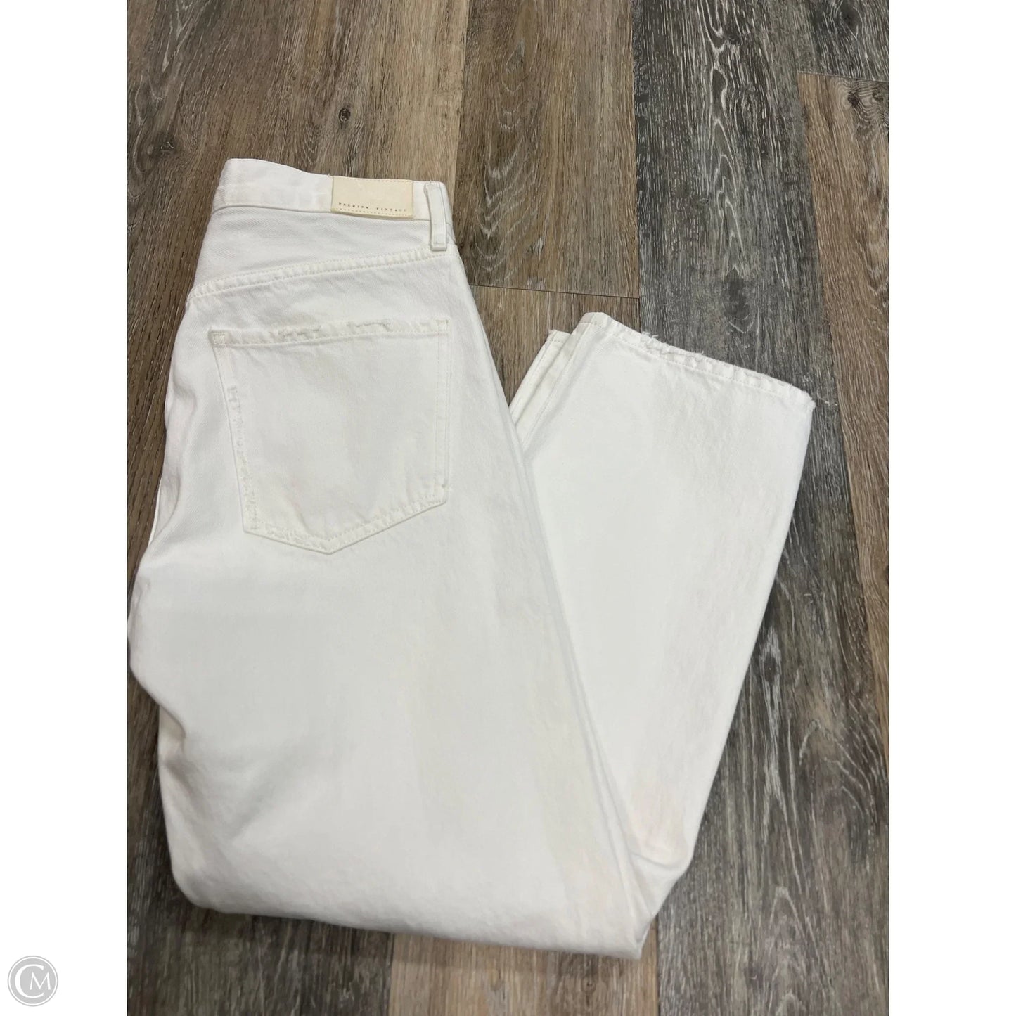 Jeans Straight By Citizens Of Humanity In White Denim, Size: 2/26