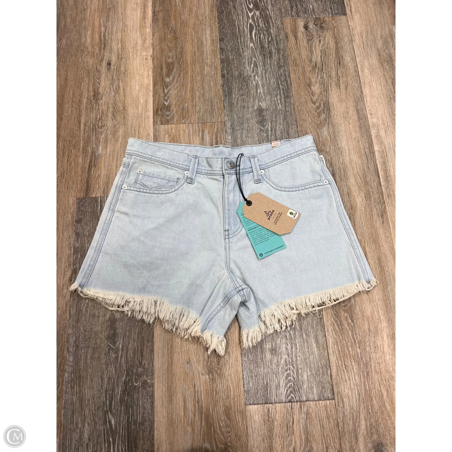 Shorts By Prana In Blue Denim, Size: 4