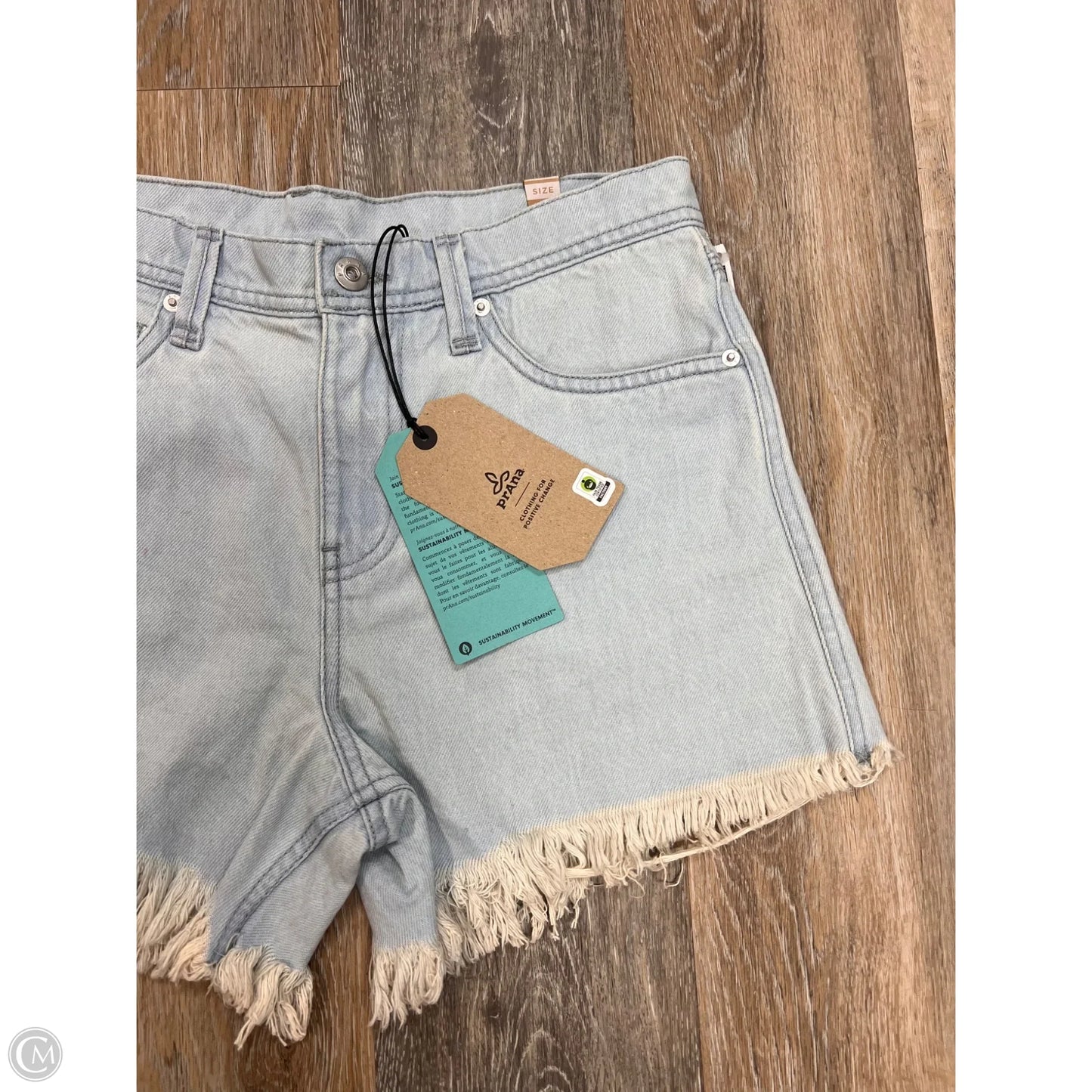 Shorts By Prana In Blue Denim, Size: 4