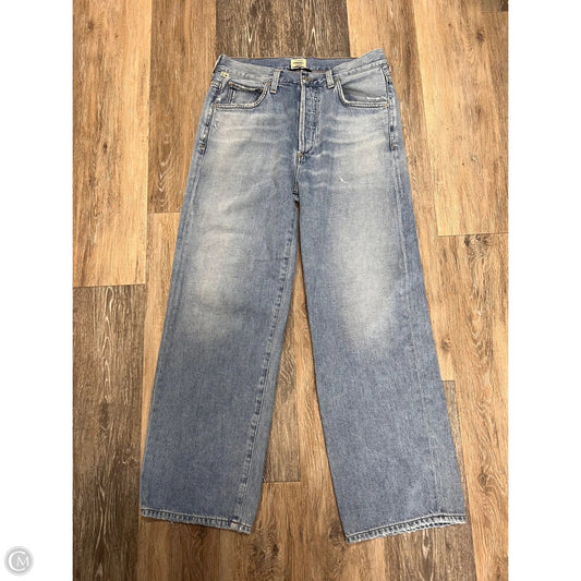 Jeans Straight By Citizens Of Humanity In Blue Denim, Size: 2