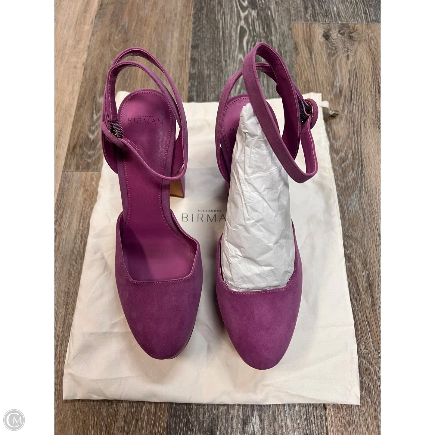 Shoes Designer By Alexandre Birman In Purple, Size: 9.5