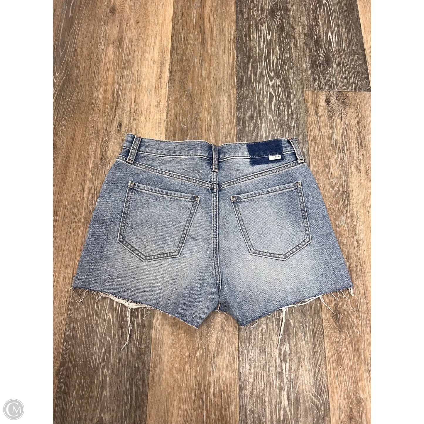 Shorts By Daze In Blue Denim, Size: 1/25