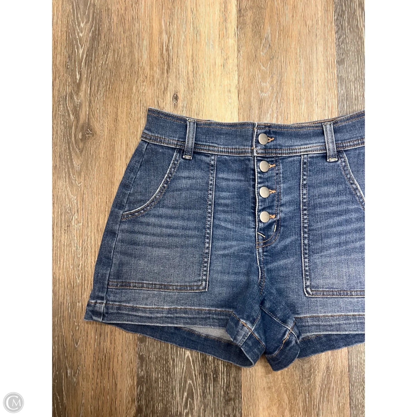 Shorts By Evereve In Blue Denim, Size: 2/26