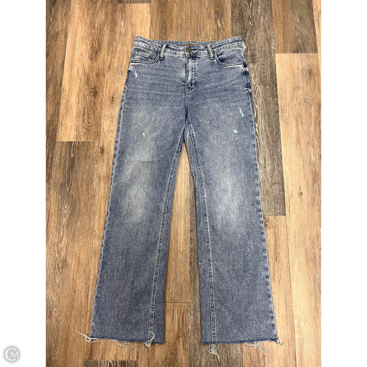 Jeans Straight By Kut In Blue Denim, Size: 6
