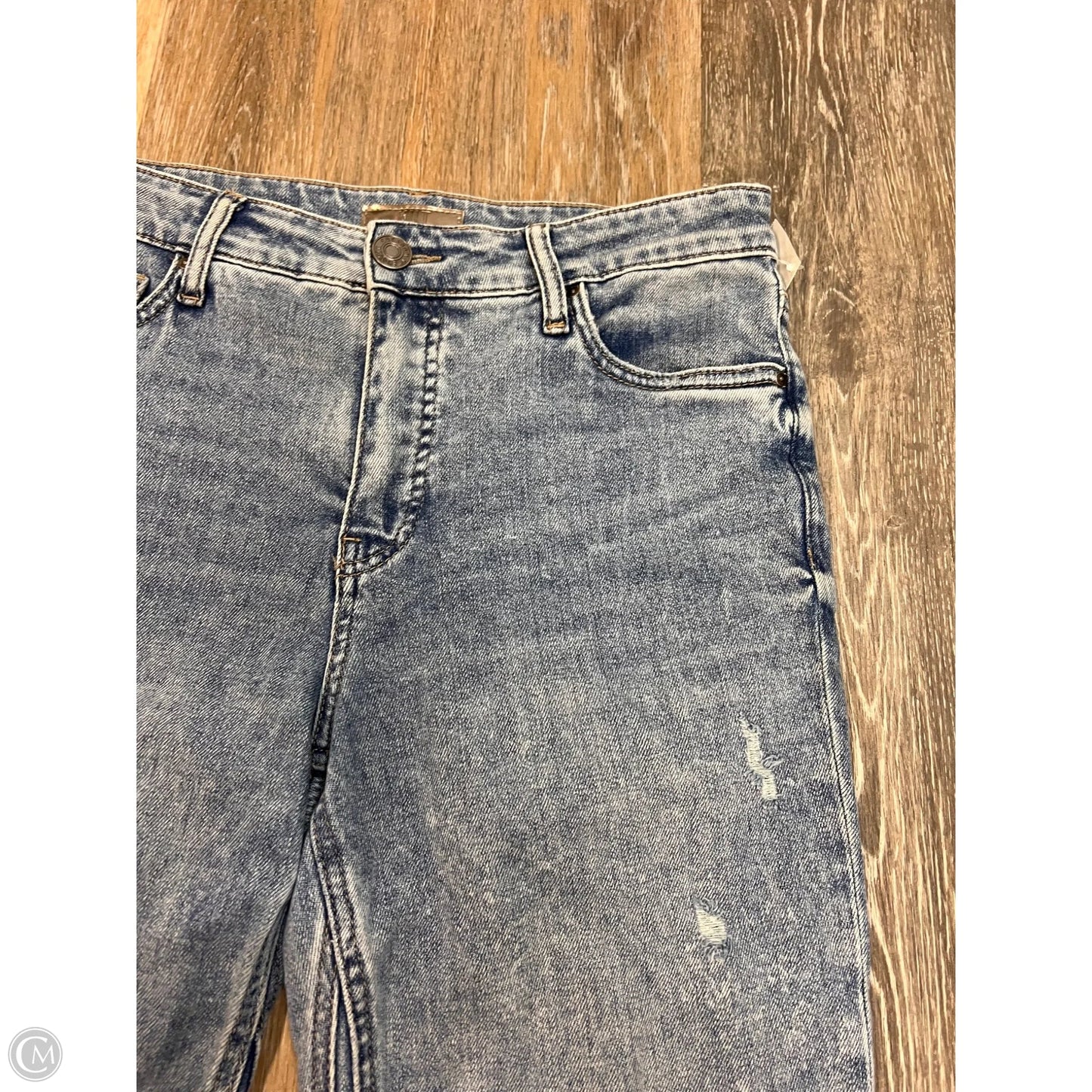 Jeans Straight By Kut In Blue Denim, Size: 6