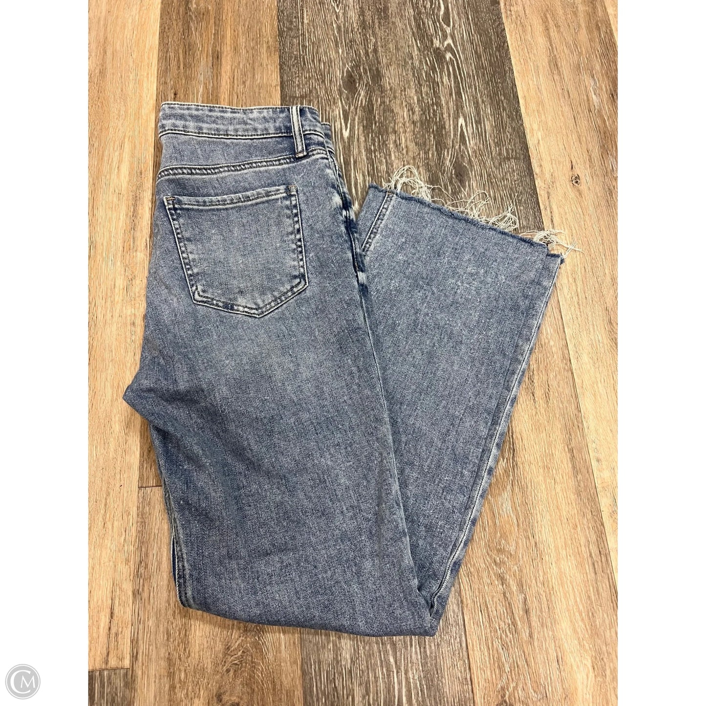 Jeans Straight By Kut In Blue Denim, Size: 6